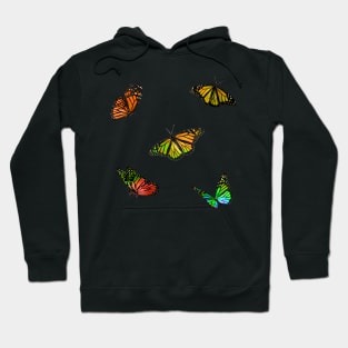 Autumn Butterflies Sticker Pack Hoodie